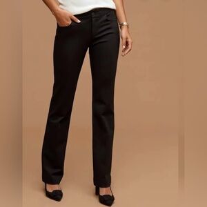 Anne Klein Women's 12 Black Dress Work Career Trousers Pants Flare Leg NWT